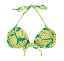 Load image into Gallery viewer, Product Front: Rio De Sol Haut Top Banana Yellow Balconet