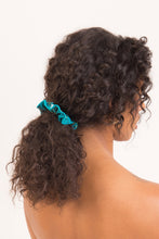 Load image into Gallery viewer, Model Front: Rio De Sol Chouchou Rain Scrunchie
