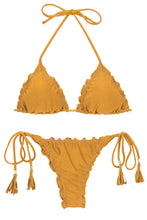 Load image into Gallery viewer, Product Front: Rio De Sol Ensemble Set Damasco Frufru-Fio