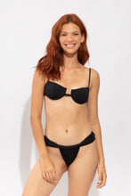 Load image into Gallery viewer, Model Front: Rio De Sol Haut Top Solar-Black Juliette