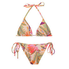 Load image into Gallery viewer, Product Front: Rio De Sol Ensemble Set Oasis Tri-Inv Cheeky-Tie