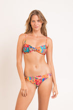 Load image into Gallery viewer, Model Front: Rio De Sol Ensemble Set Love-Trip Bandeau-Joy Essential-Comfy