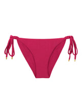 Load image into Gallery viewer, Product Front: Rio De Sol Bas Bottom Shimmer-Desejo Cheeky-Tie