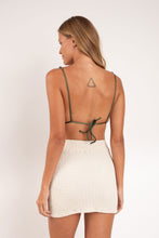 Load image into Gallery viewer, Model Back: Rio De Sol Jupe De Page Brisa-Offwhite Rubi Skirt