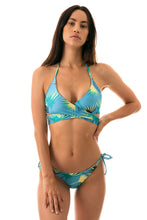 Load image into Gallery viewer, Model Front: Rio De Sol Bas Bottom Flower Geometric Transp Comfort