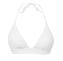 Load image into Gallery viewer, Product Front: Rio De Sol Haut Top Bora-White Tri-Cos