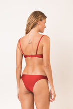 Load image into Gallery viewer, Model Back: Rio De Sol Haut Top Shimmer-Liquor Bandeau-Joy