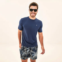 Load image into Gallery viewer, Image 05: Uv Line Short De Bain Short Acqua Coqueiros Marinho Upf50+