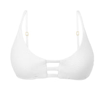 Load image into Gallery viewer, Product Front: Rio De Sol Haut Top Bora-White Bra-Trio