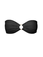 Load image into Gallery viewer, Product Front: Rio De Sol Haut Top Malibu-Black Mavi