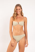Load image into Gallery viewer, Model Front: Rio De Sol Bas Bottom Brisa-Pistache Essential-Comfy