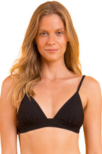 Load image into Gallery viewer, Gallery: Rio De Sol Haut Top Bora-Black Tri-Cos