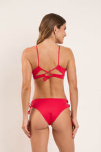 Load image into Gallery viewer, Model Back: Rio De Sol Haut Top Matte-Red Camille