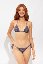 Load image into Gallery viewer, Model Front: Rio De Sol Bas Bottom Coqueiro Cheeky-Micro