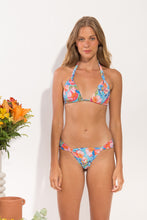 Load image into Gallery viewer, Model Front: Rio De Sol Bas Bottom Zinnia Mel