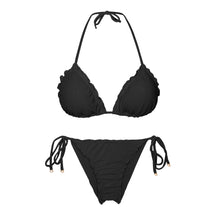Load image into Gallery viewer, Product Front: Rio De Sol Ensemble Set Malibu-Black Frufru Frufru