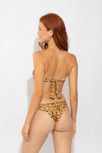 Load image into Gallery viewer, Model Back: Rio De Sol Bas Bottom Yellow-Feline Essential