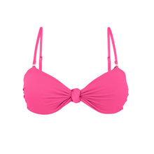 Load image into Gallery viewer, Product Front: Rio De Sol Haut Top Mtx-Ultrapink Bandeau-Joy