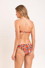 Load image into Gallery viewer, Model Back: Rio De Sol Haut Top Amore-Red Bandeau-Joy