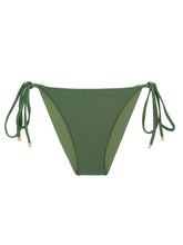 Load image into Gallery viewer, Product Front: Rio De Sol Bas Bottom Shimmer-Croco Lacinho