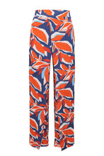 Load image into Gallery viewer, Product Front: Rio De Sol Pantalon De Plage Leaves Wide Pants