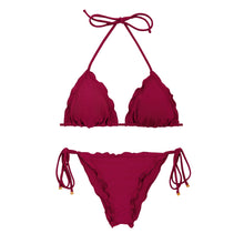 Load image into Gallery viewer, Product Front: Rio De Sol Ensemble Set Touch-Carmim Frufru