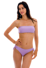 Load image into Gallery viewer, Model Front: Rio De Sol Ensemble Set Uv-Harmonia Bandeau-Reto Madrid