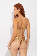Load image into Gallery viewer, Model Back: Rio De Sol Bas Bottom Yellow-Feline Nara