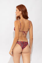 Load image into Gallery viewer, Model Back: Rio De Sol Bas Bottom Coral-Feline Leblon