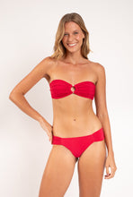 Load image into Gallery viewer, Model Front: Rio De Sol Bas Bottom Malibu-Malagueta Baobi