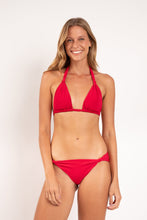 Load image into Gallery viewer, Model Front: Rio De Sol Bas Bottom Malibu-Malagueta Mel
