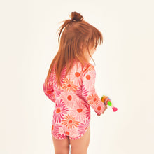 Load image into Gallery viewer, Model Back: Uv Line Maillot De Bain Bébé Baby Solar Rose Upf50+