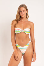 Load image into Gallery viewer, Model Front: Rio De Sol Haut Top Revelry Bandeau-Joy