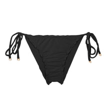 Load image into Gallery viewer, Product Front: Rio De Sol Bas Bottom Malibu-Black Frufru