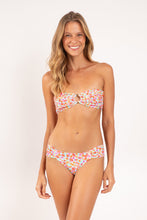Load image into Gallery viewer, Model Front: Rio De Sol Ensemble Set Ditsy-Sky Mavi Baobi