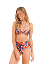 Load image into Gallery viewer, Image 04: Rio De Sol Haut Top Leaves Bandeau-Joy
