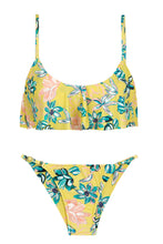Load image into Gallery viewer, Product Front: Rio De Sol Ensemble Florescer Babado