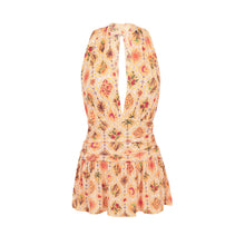Load image into Gallery viewer, Product Front: Rio De Sol Mini Dress Mosaico Low Cut Dress