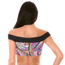 Load image into Gallery viewer, Model Back: Rio De Sol Haut Soutien Samarcanda Offshoulder