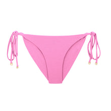 Load image into Gallery viewer, Product Front: Rio De Sol Bas Bottom Crespinho-Rosa Cheeky-Tie