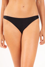 Load image into Gallery viewer, Gallery: Rio De Sol Bas Bottom Shimmer-Black Leblon
