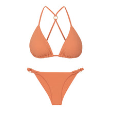 Load image into Gallery viewer, Product Front: Rio De Sol Ensemble Set Sand-Argila Tri-Aya Cheeky-Aya