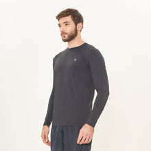 Load image into Gallery viewer, Image 02: Uv Line T-Shirt Longsleeve Uv X Pro Preto Upf50+