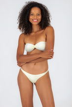 Load image into Gallery viewer, Model Front: Rio De Sol Bas Bottom Off-White Leblon
