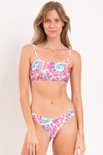 Load image into Gallery viewer, Gallery: Rio De Sol Ensemble Set Splash Bandeau-Reto Highleg