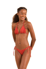 Load image into Gallery viewer, Model Front: Rio De Sol Haut Top Malibu-Chili Tri-Inv