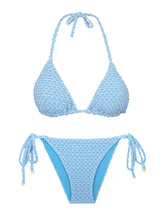 Load image into Gallery viewer, Product Front: Rio De Sol Ensemble Set Drift-Cianita Tri-Inv Lacinho