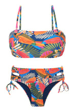Load image into Gallery viewer, Product Front: Rio De Sol Ensemble Set Jungle Bandeau-Reto Madrid