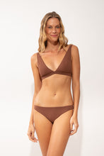Load image into Gallery viewer, Model Front: Rio De Sol Haut Top Sand-Cappuccino Alba