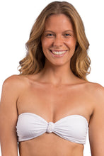 Load image into Gallery viewer, Gallery: Rio De Sol Haut Top Bora-White Bandeau-Joy